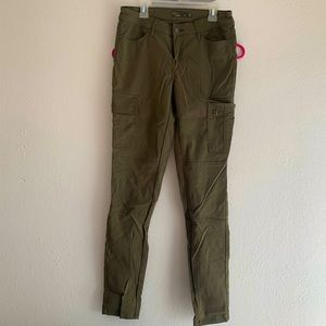 Prana climbing/hiking pants. Green.
